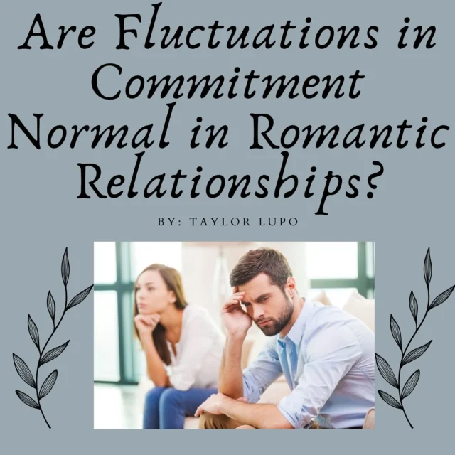 Relationships fluctuate each and every day…but that doesn’t make it easy. Sometimes it can be hard to tell whether your partner is having an off day vs feeling the relationship isn’t working anymore. Read more on our blog to develop a better understanding of what you can do https://decidetocommit.com/are-fluctuations-in-commitment-normal-in-romantic-relationships/  #decidetocommit #romanticrelationship #relationshipfluctuations